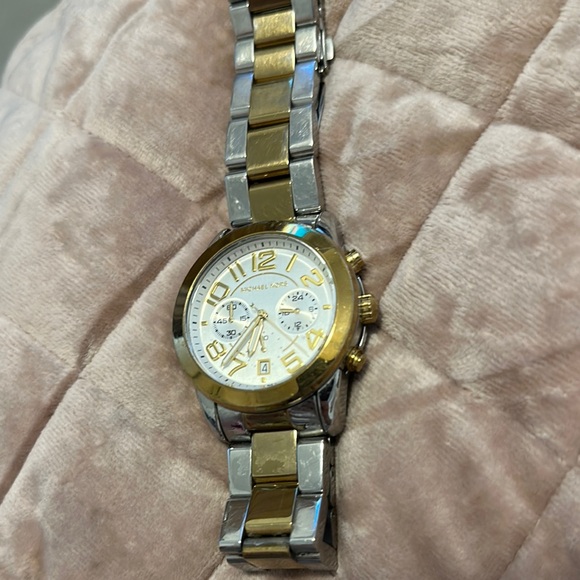 Michael Kors Two-Tone Chronograph Watch - Picture 1 of 1